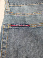 Men U.S. Polo Assn Activate Stretch Blue Slim W32 L32 Jeans