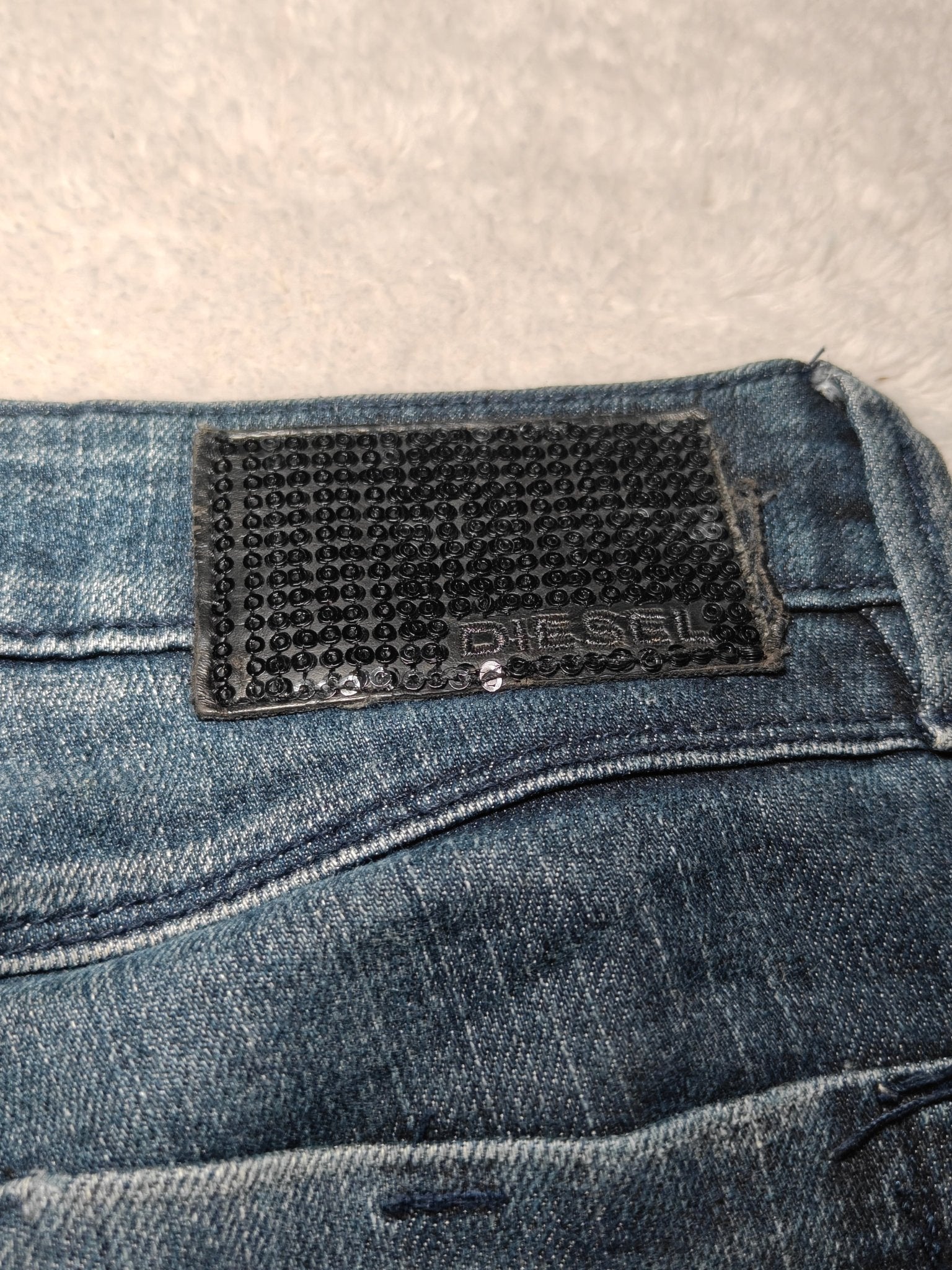 Women Diesel Matic Dark Blue Wash 0081N1 Slim W27 L32 EU 36 S Jeans