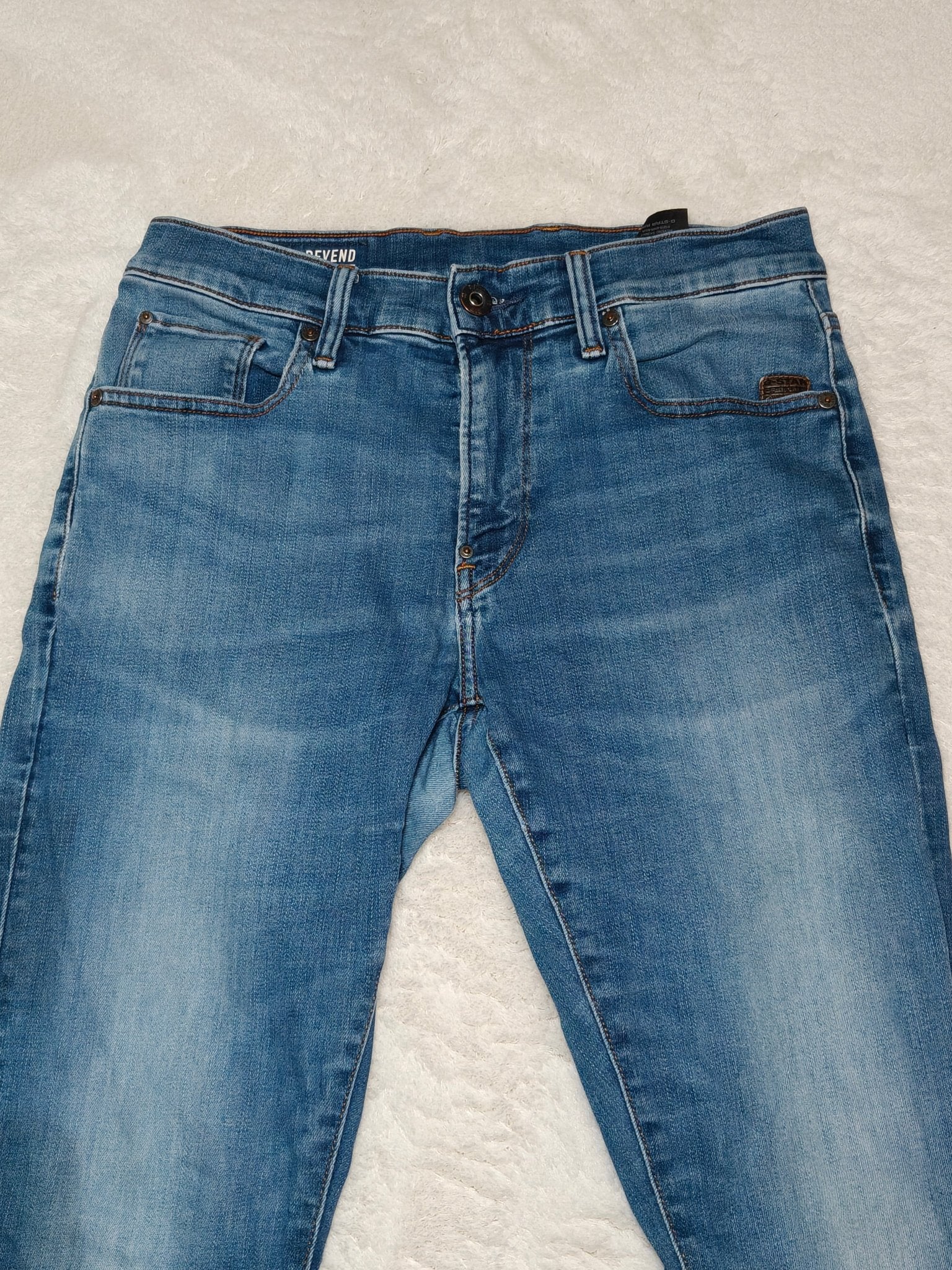 Men G - Star RAW Revend Blue Skinny W29 L32 Jeans