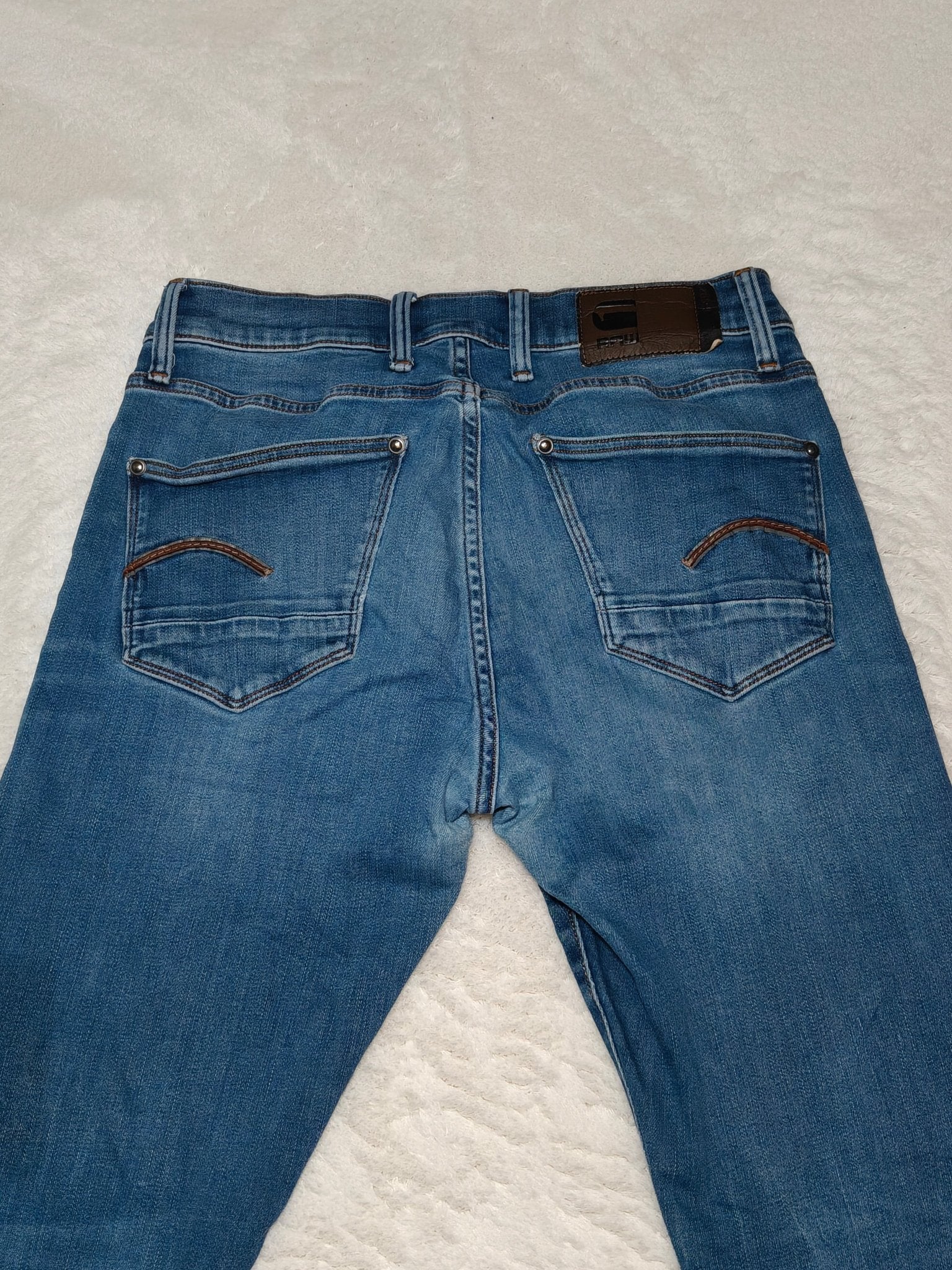Men G - Star RAW Revend Blue Skinny W29 L32 Jeans