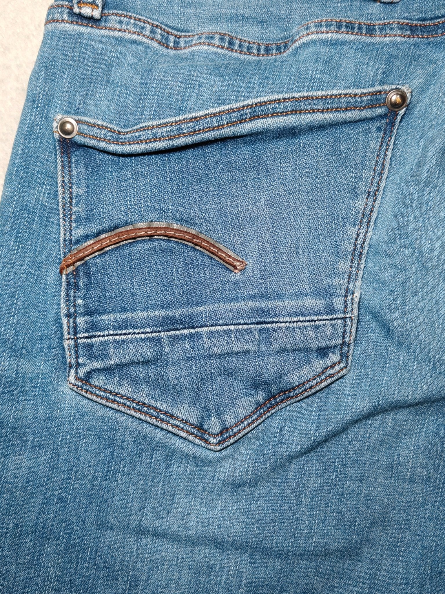 Men G - Star RAW Revend Blue Skinny W29 L32 Jeans