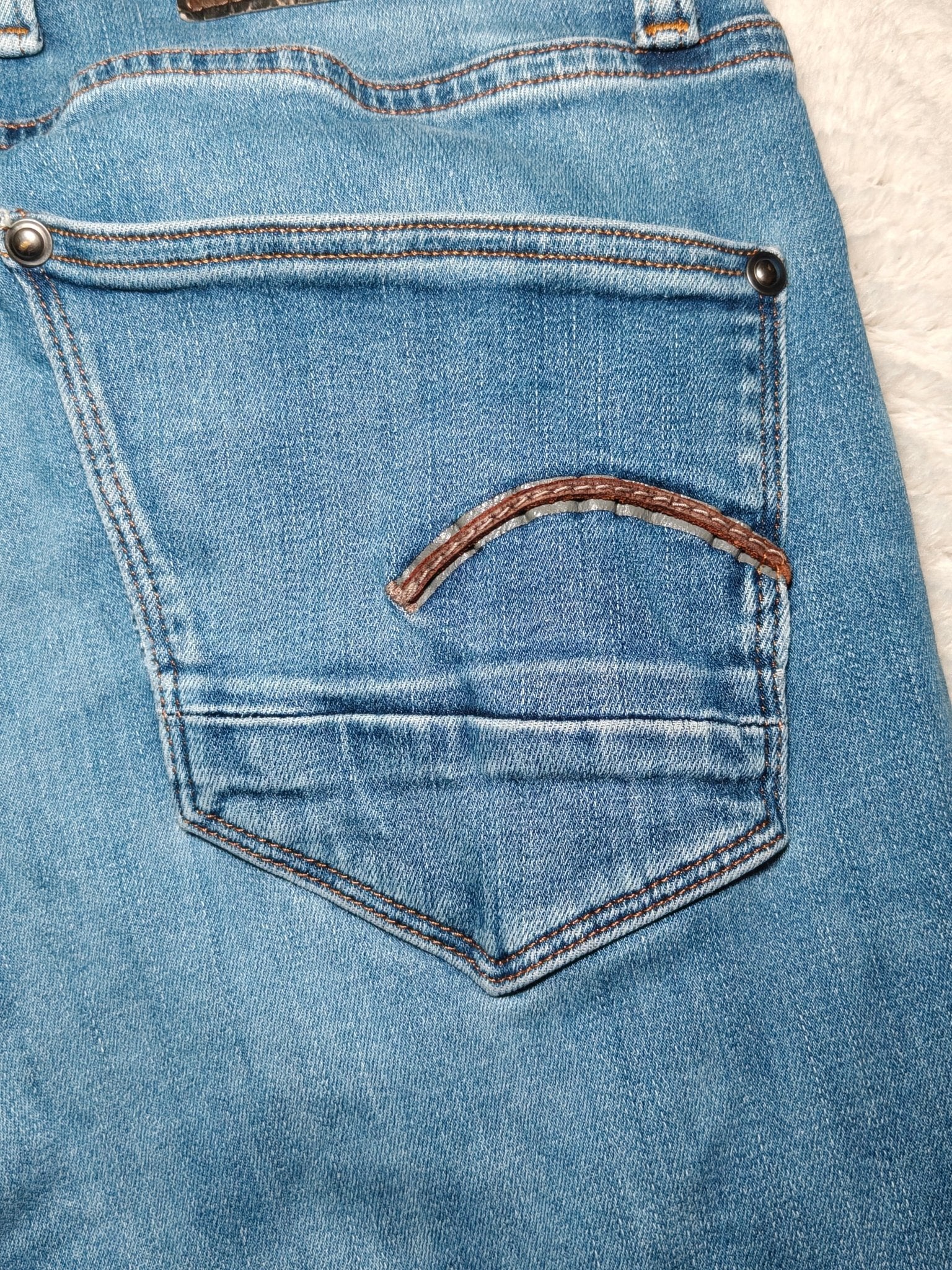 Men G - Star RAW Revend Blue Skinny W29 L32 Jeans