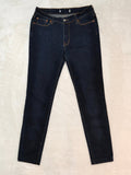 Women Levi's Dark Blue Skinny W28 L28 EU 38 M Jeans