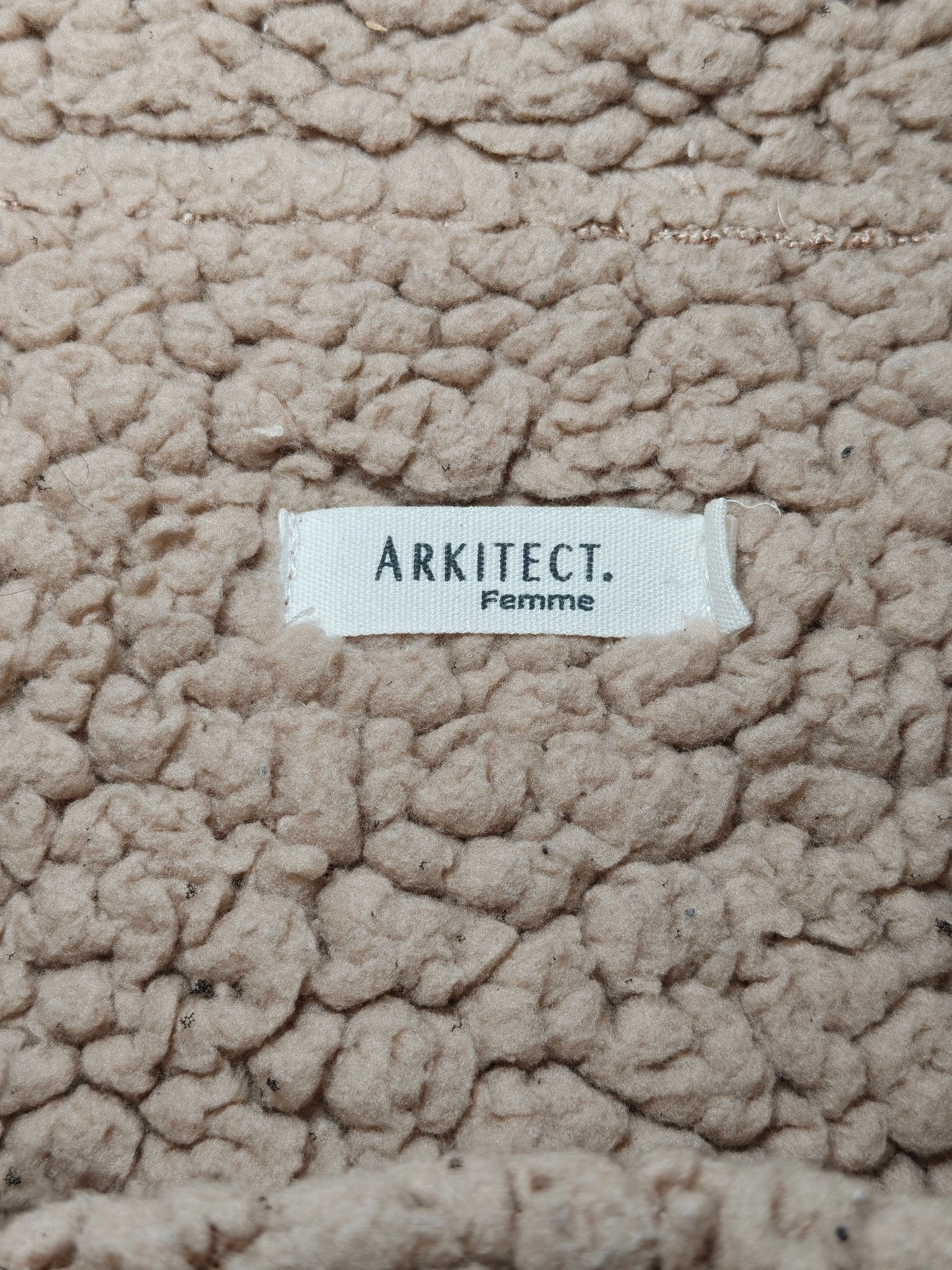 Women Arkitect Camel EU 38 (S) Aviator Bomber Jacket