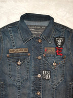 Women Ellus Jeans De Lure Dark Blue M Denim Jacket