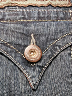 Women Ellus Jeans De Lure Dark Blue M Denim Jacket