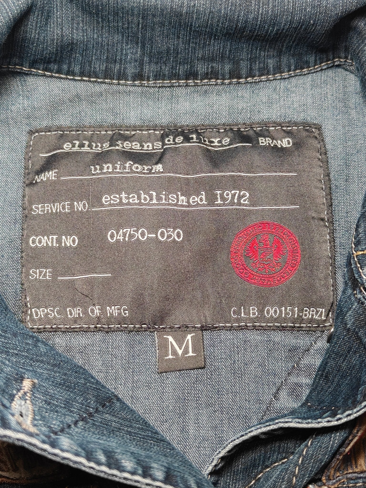 Women Ellus Jeans De Lure Dark Blue M Denim Jacket