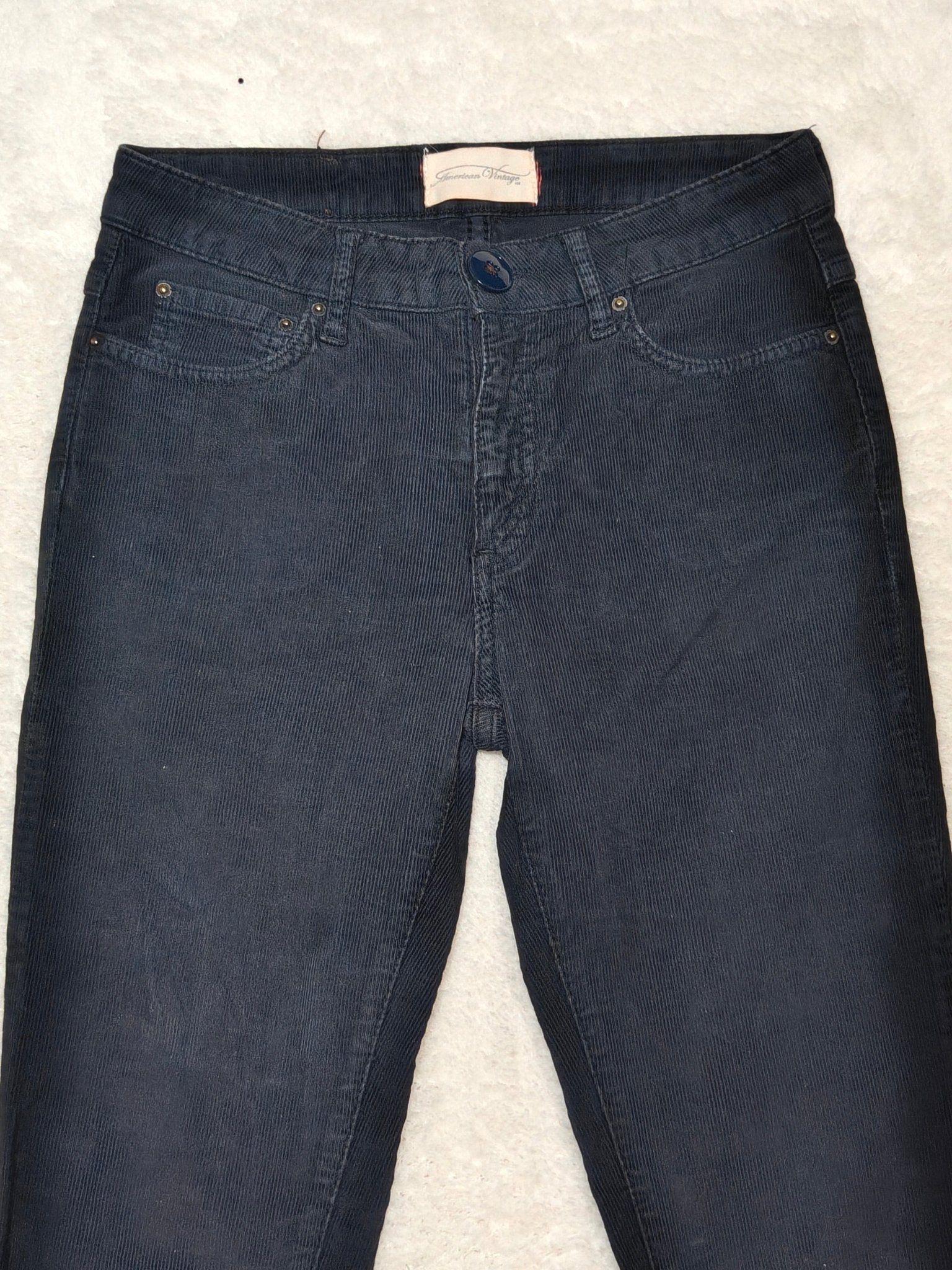 Women American Vintage Dark Blue Skinny W25 L28 EU 34 XS Jeans