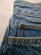 Women LEE Vintage Blue Mom Straight W27 EU 36 S Jeans