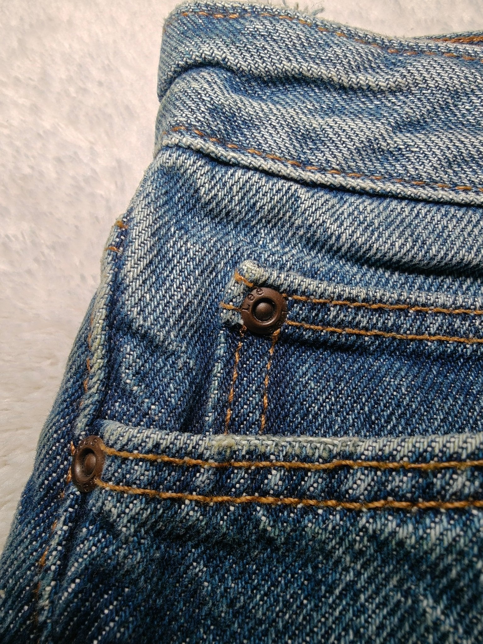 Women LEE Vintage Blue Mom Straight W27 EU 36 S Jeans
