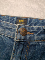 Women LEE Vintage Blue Mom Straight W27 EU 36 S Jeans