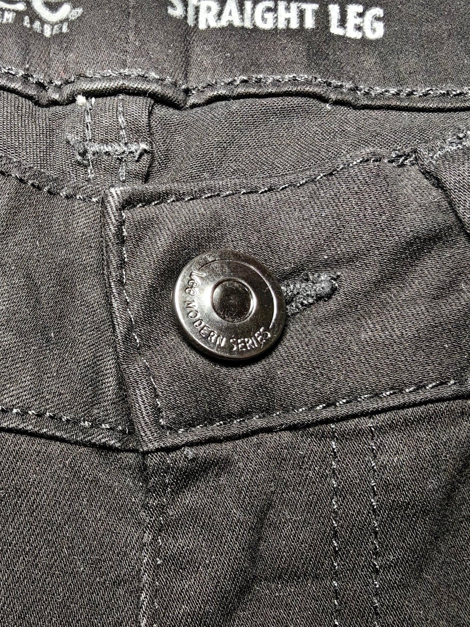 Women Lee Curvy Black Straight W30 L32 (EU 40/M) Jeans
