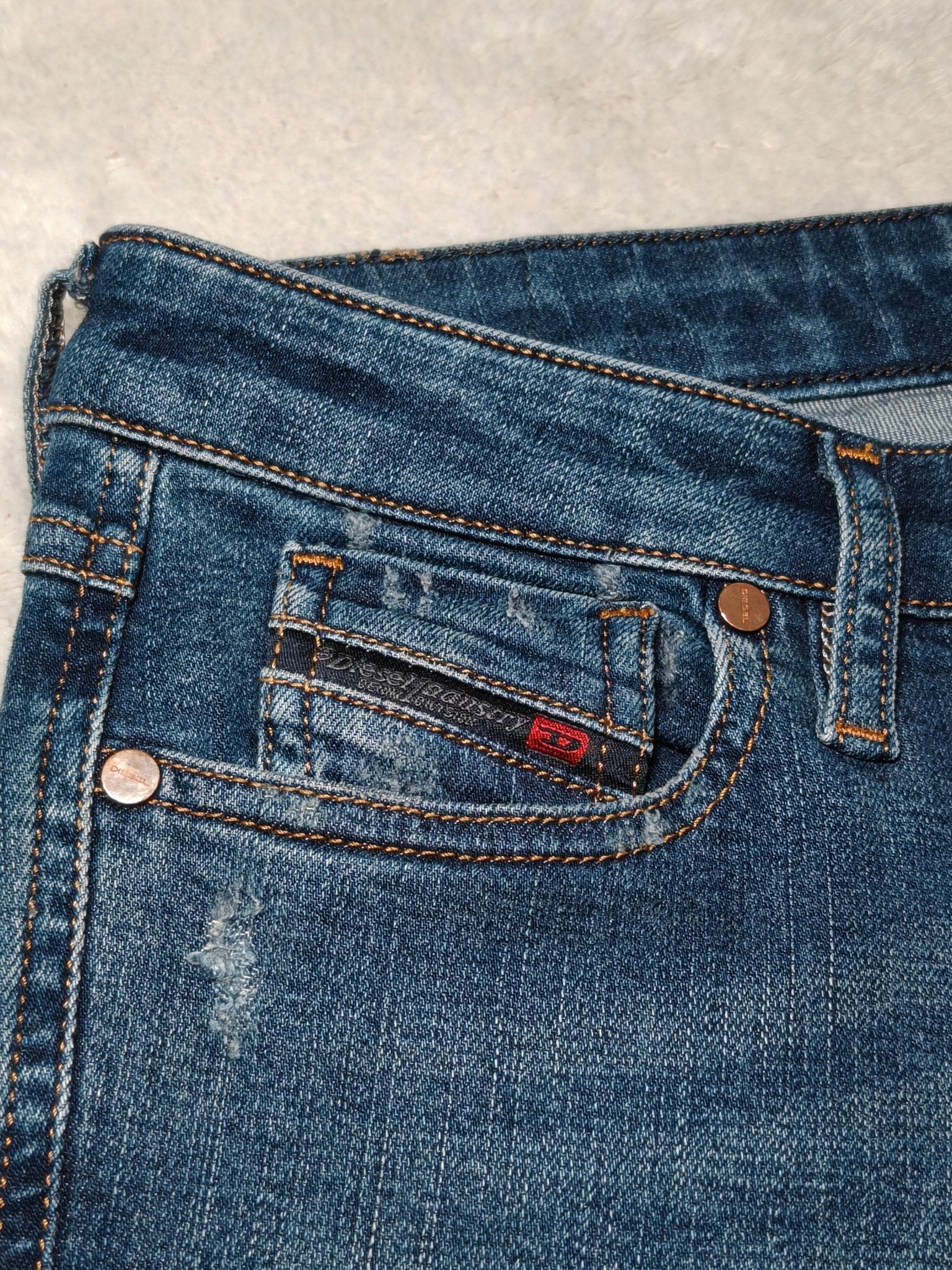 Women Diesel Gracey Stretch Blue Skinny W25 L32 (EU 34/XS) Jeans