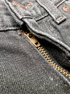 Women Wrangler Kate Black Washed Flared W26 L32 (EU 36/S) Jeans