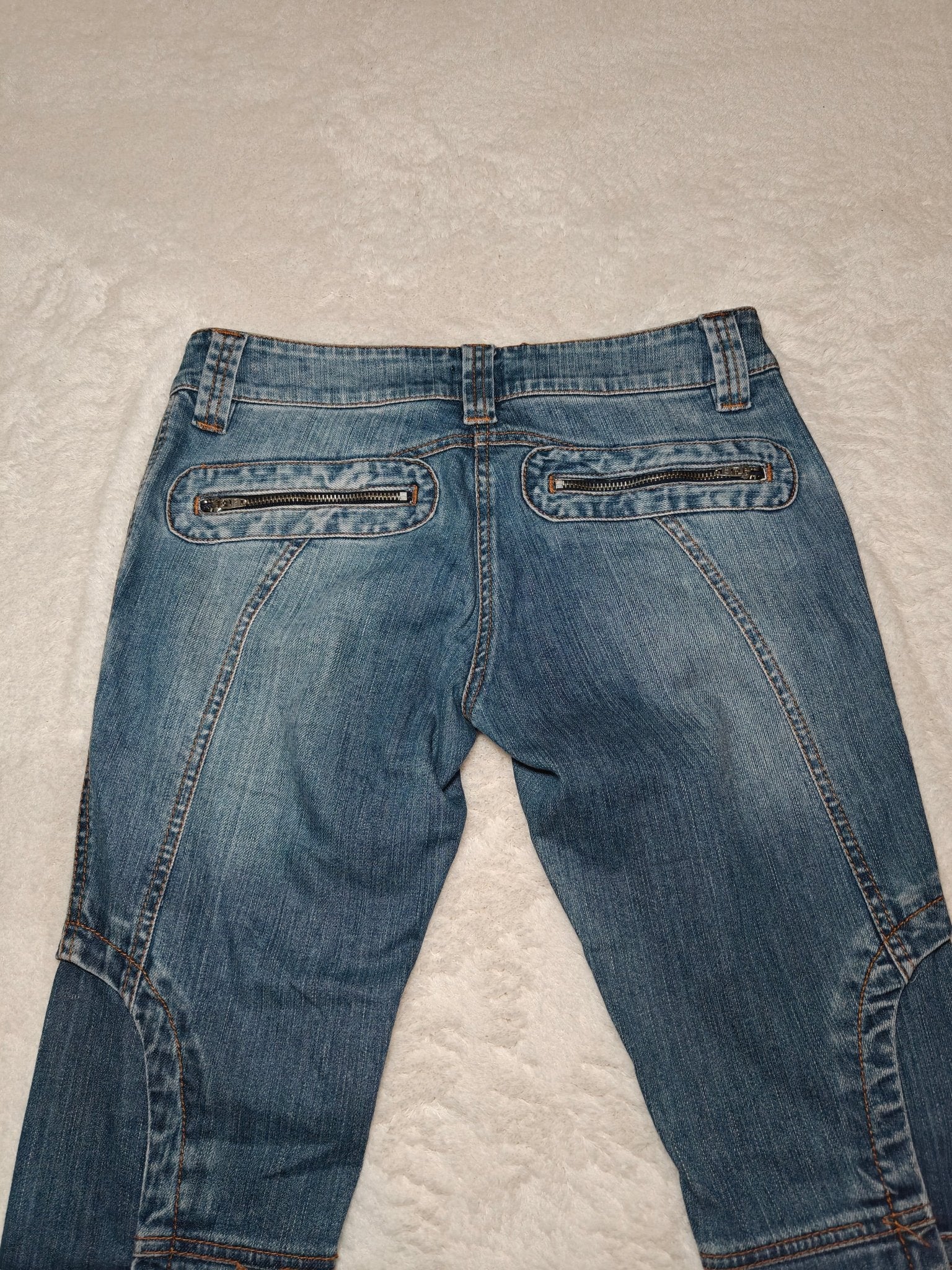 Women Cesare Paciotti 4US Kharma Blue Slim W29 L28 (EU 38/M) Jeans
