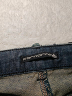 Women Fornarina Dark Blue Faded Skinny W26 L32 (EU 36/S) Jeans