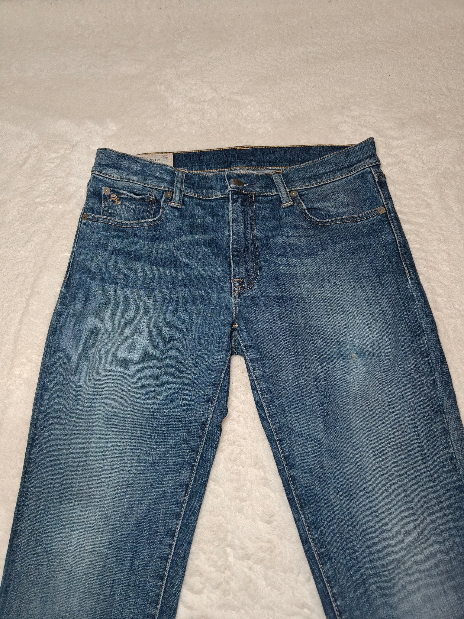 Women Polo Ralph Lauren Tompkins Blue Skinny W28 L30 (EU 38/M) Jeans