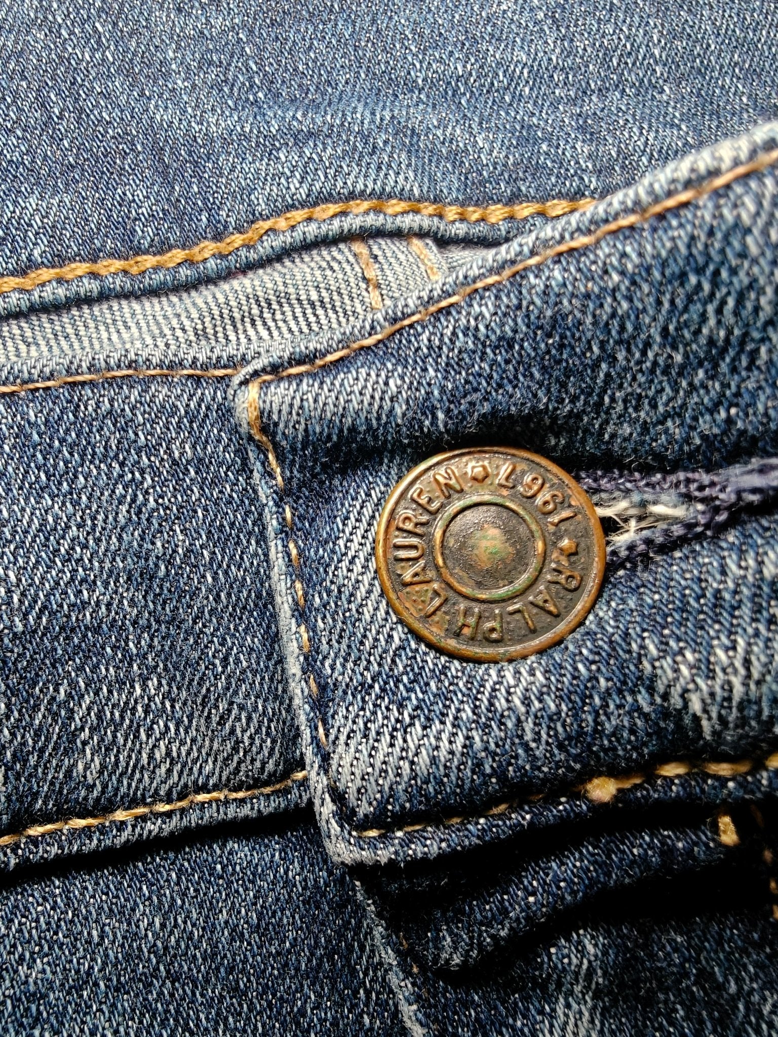 Women Polo Ralph Lauren Tompkins Blue Skinny W28 L30 (EU 38/M) Jeans
