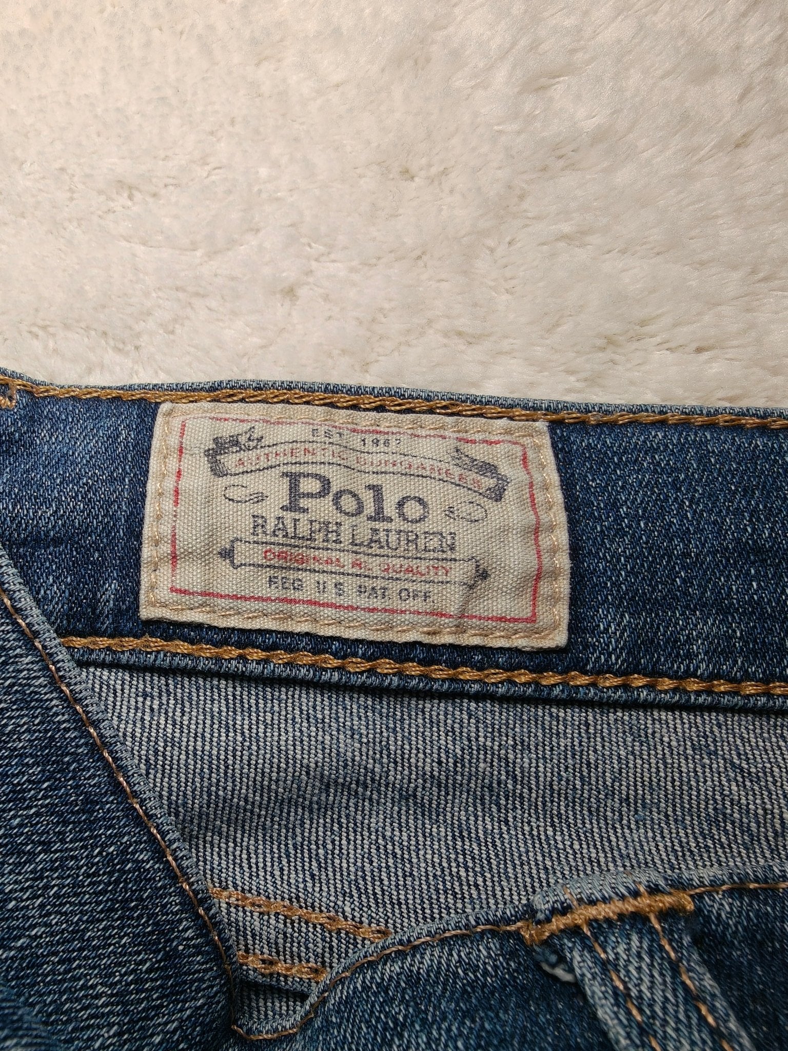Women Polo Ralph Lauren Tompkins Blue Skinny W28 L30 (EU 38/M) Jeans