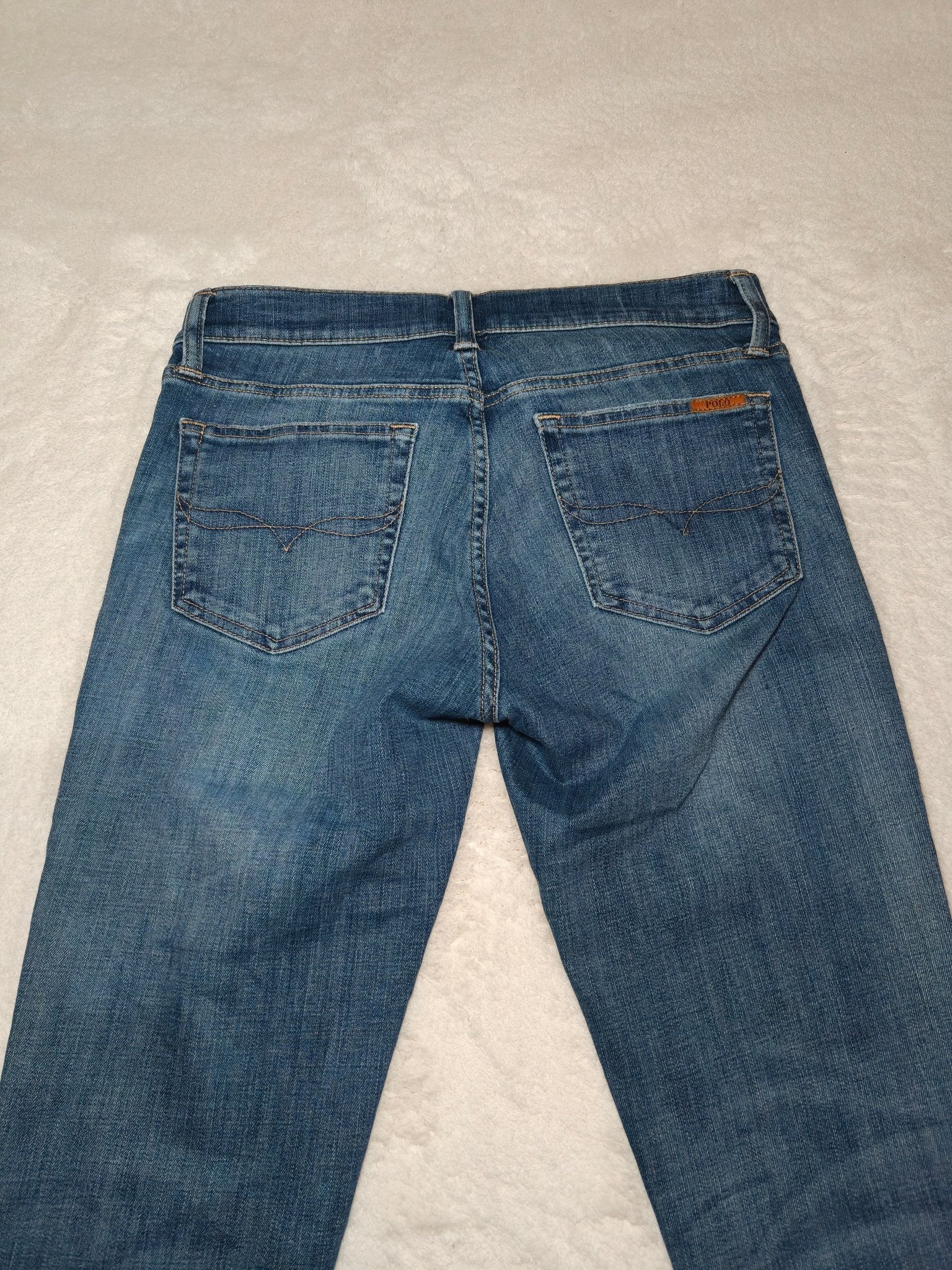Women Polo Ralph Lauren Tompkins Blue Skinny W28 L30 (EU 38/M) Jeans