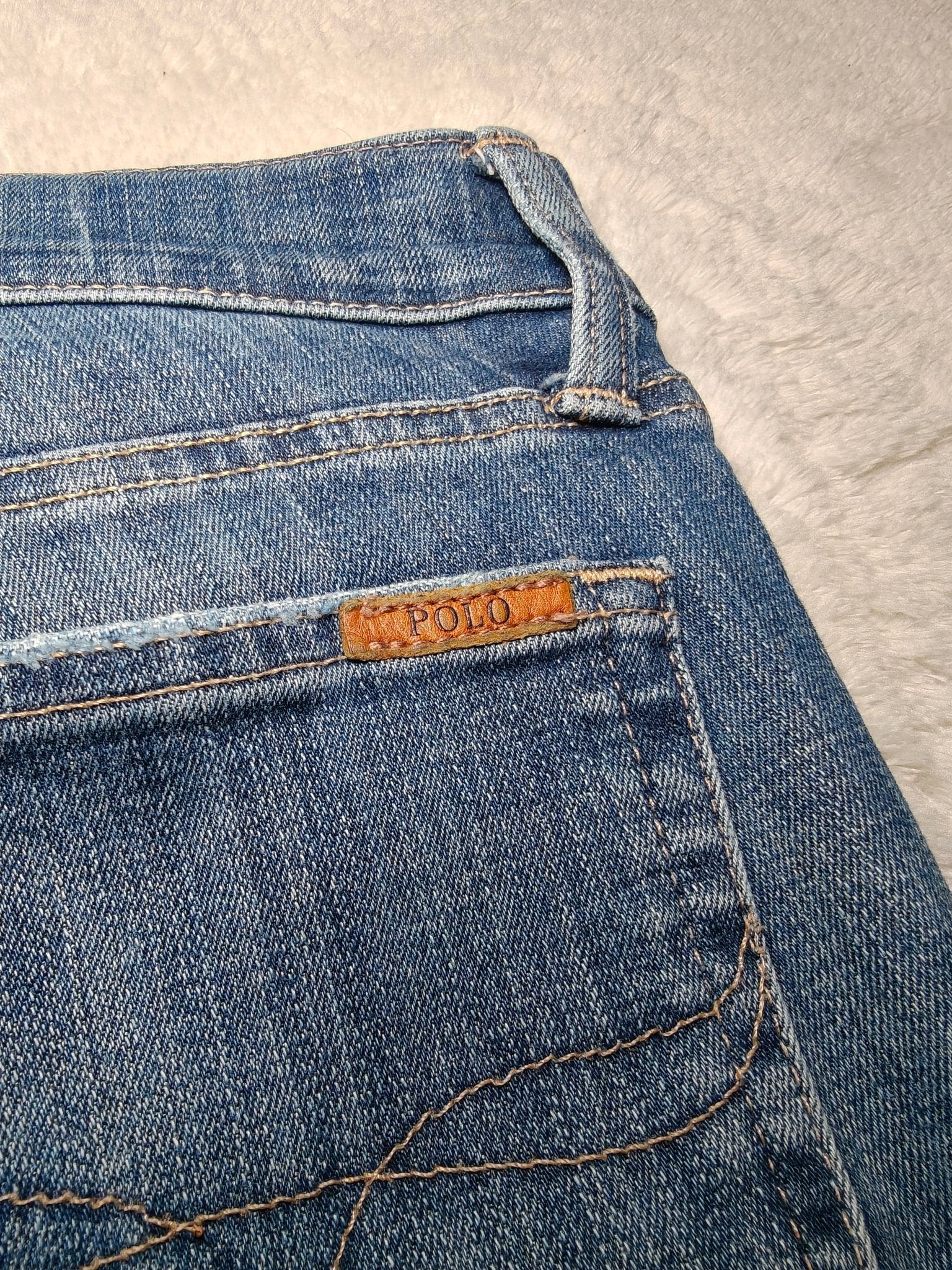 Women Polo Ralph Lauren Tompkins Blue Skinny W28 L30 (EU 38/M) Jeans