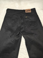 Men Lee Brooklyn Black Straight W32 L32 Jeans