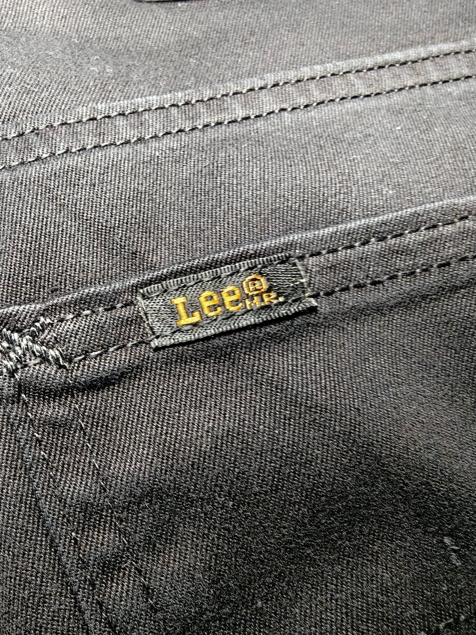 Men Lee Brooklyn Black Straight W32 L32 Jeans