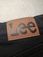Men Lee Brooklyn Black Straight W32 L32 Jeans