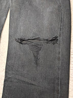 Women Diesel Neekhol Black Faded Straight W25 L32 (EU 34/XS) Jeans