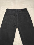 Women Diesel Neekhol Black Faded Straight W25 L32 (EU 34/XS) Jeans