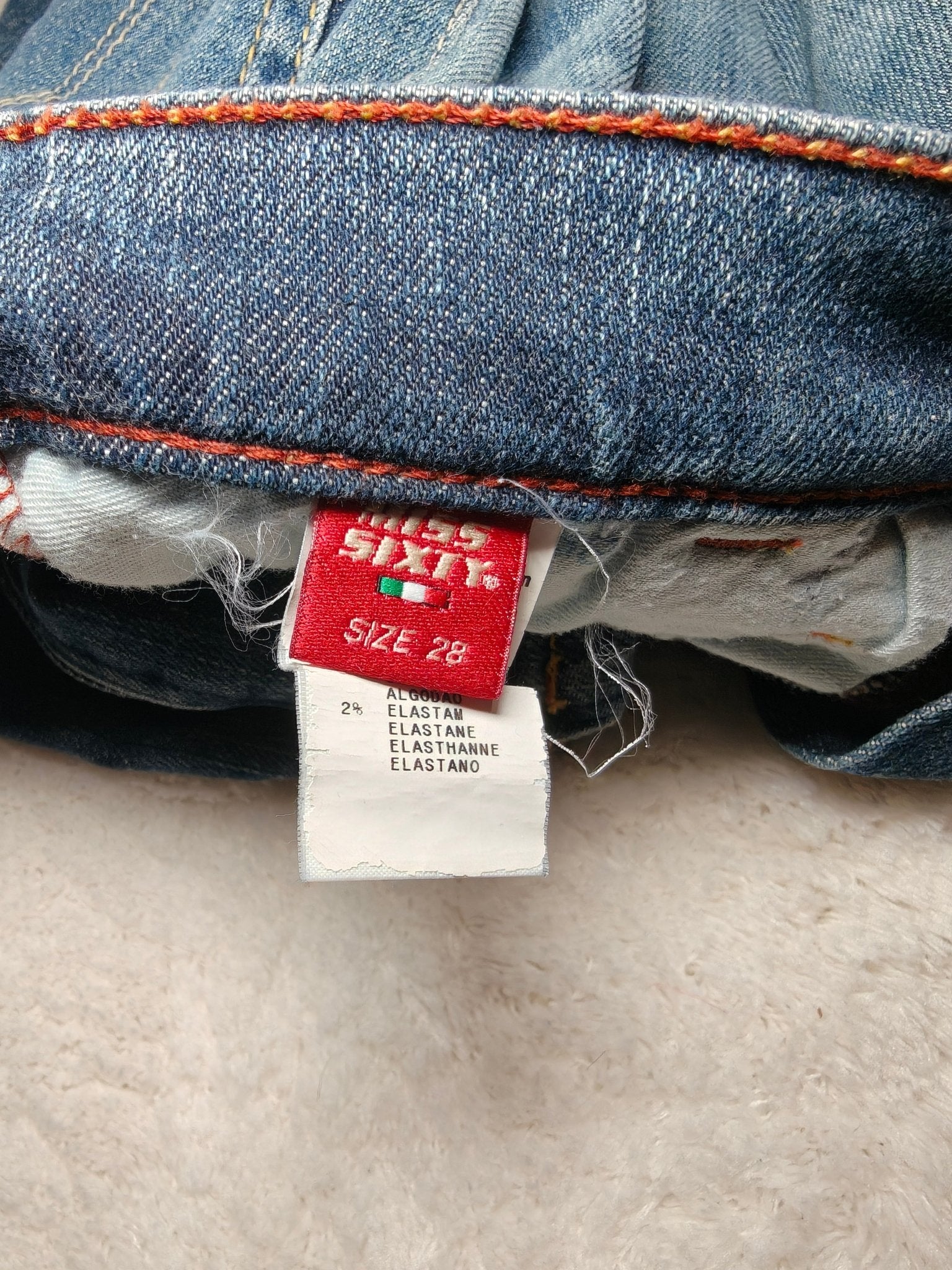 Women Miss Sixty J Lot Blue Skinny W28 L32 (EU 38/M) Jeans