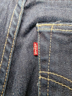 Women Levi's 595 Dark Blue Straight W30 L34 (EU 40/L) Jeans