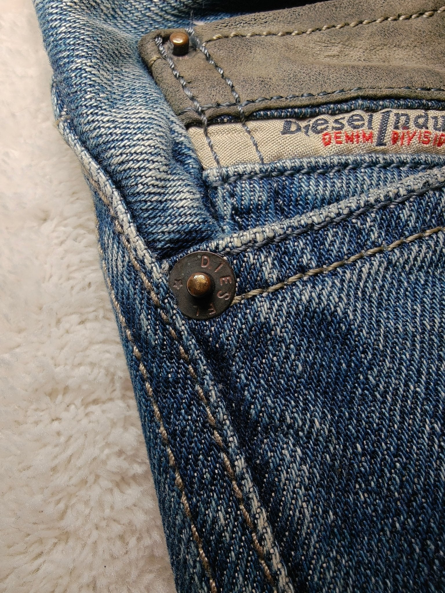 Men Diesel Viker Blue Slim W29 L32 Jeans