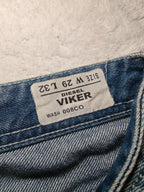 Men Diesel Viker Blue Slim W29 L32 Jeans