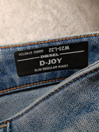Women Diesel D - Joy Light Blue Slim W25 L32 (EU 34/XS) Jeans