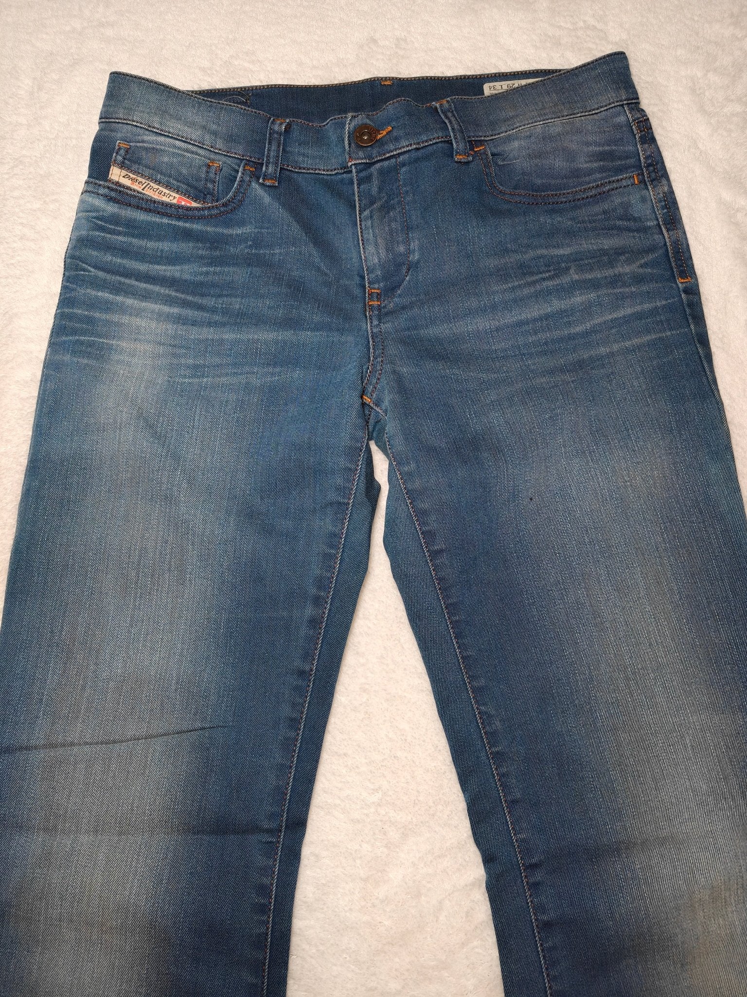 Women Diesel Bootzee Dark Blue Slim Bootcut W29 L34 (EU 38/M) Jeans