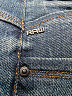 Women G - Star RAW Lynn Dark Blue Mid Skinny W28 L30 (EU 38/M) Jeans