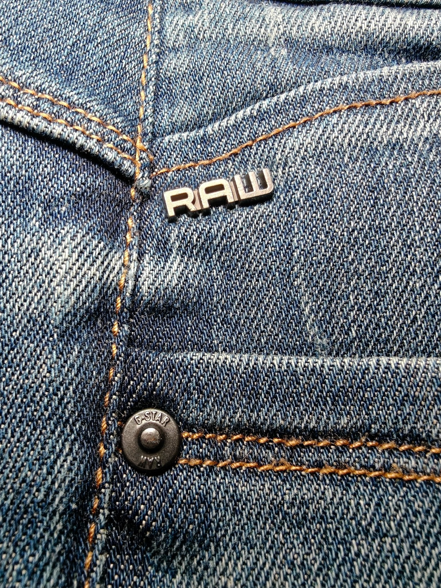 Women G - Star RAW Lynn Dark Blue Mid Skinny W28 L30 (EU 38/M) Jeans