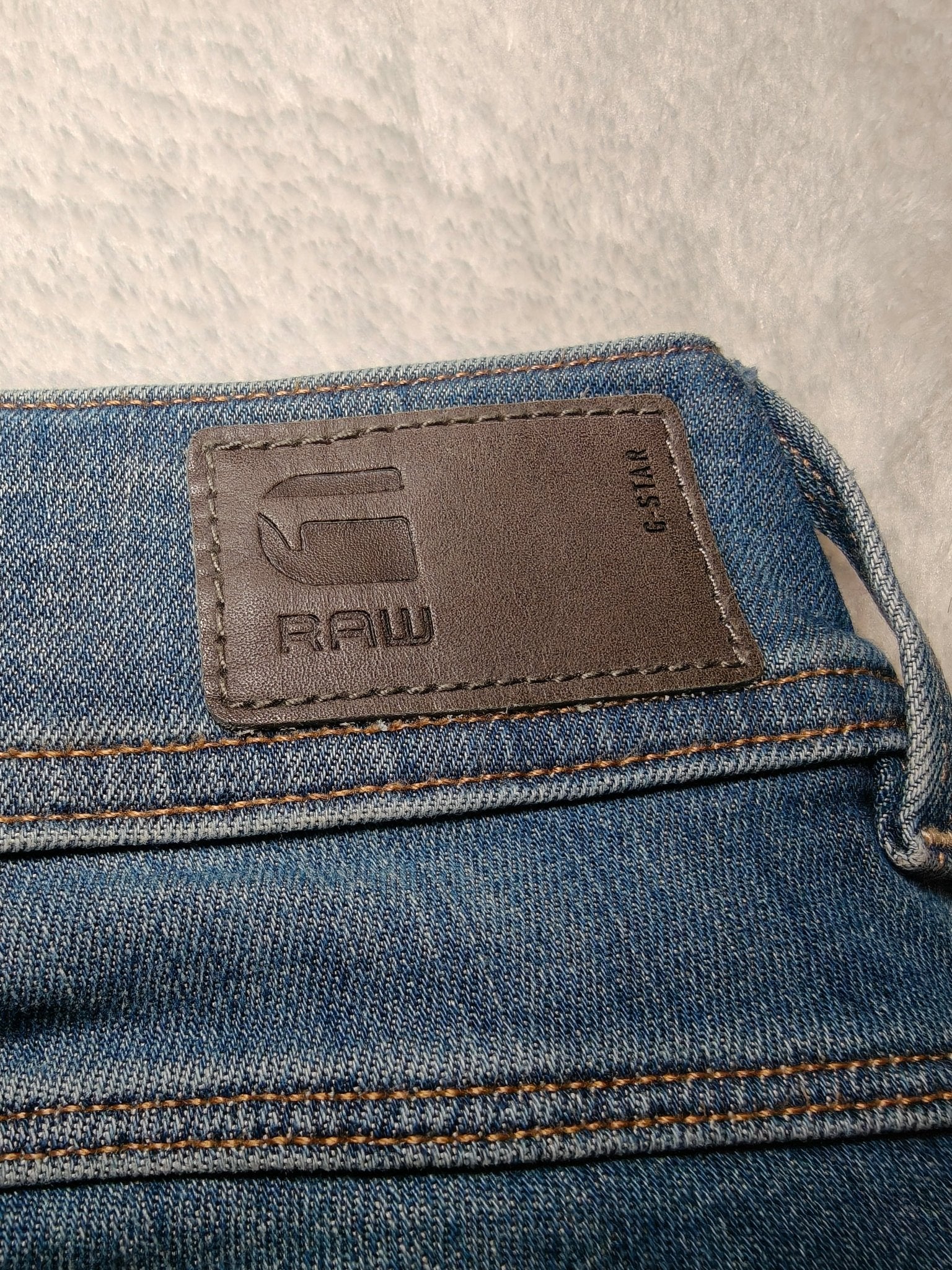 Women G - Star RAW Lynn Dark Blue Mid Skinny W28 L30 (EU 38/M) Jeans