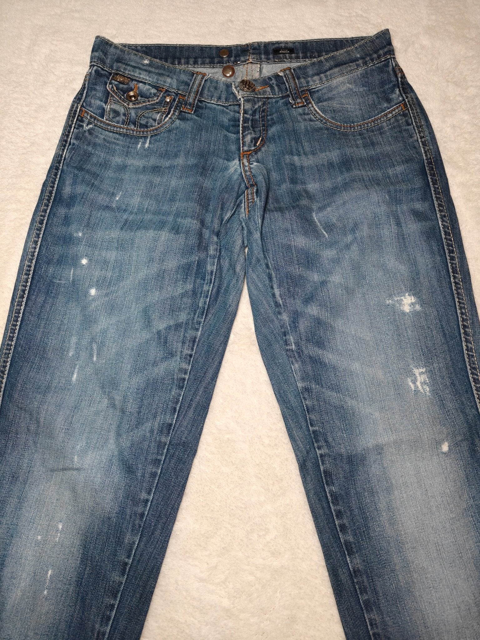 Women Miss Sixty Shock Blue Slim W29 L30 (EU 38/M) Jeans