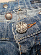 Women Miss Sixty Shock Blue Slim W29 L30 (EU 38/M) Jeans