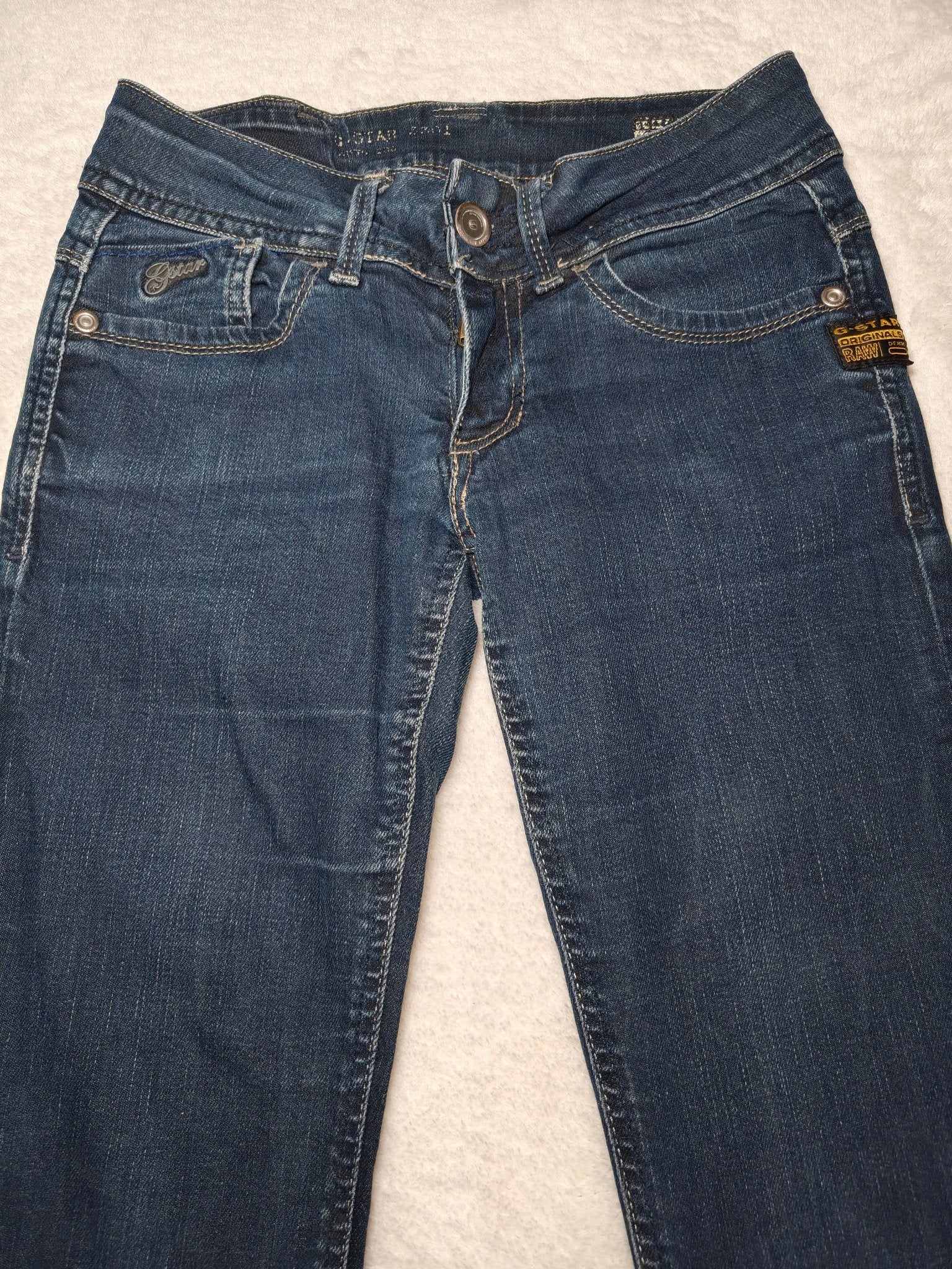 Women G - Star RAW Lynn Dark Blue Skinny W26 L32 (EU 36/S) Jeans