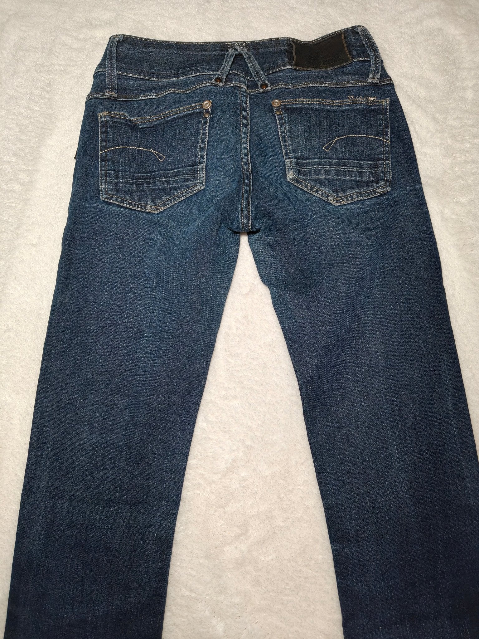 Women G - Star RAW Lynn Dark Blue Skinny W26 L32 (EU 36/S) Jeans