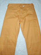 Women Carhartt X' Club Pant Camel Slim W26 L32 (EU 36/S) Jeans