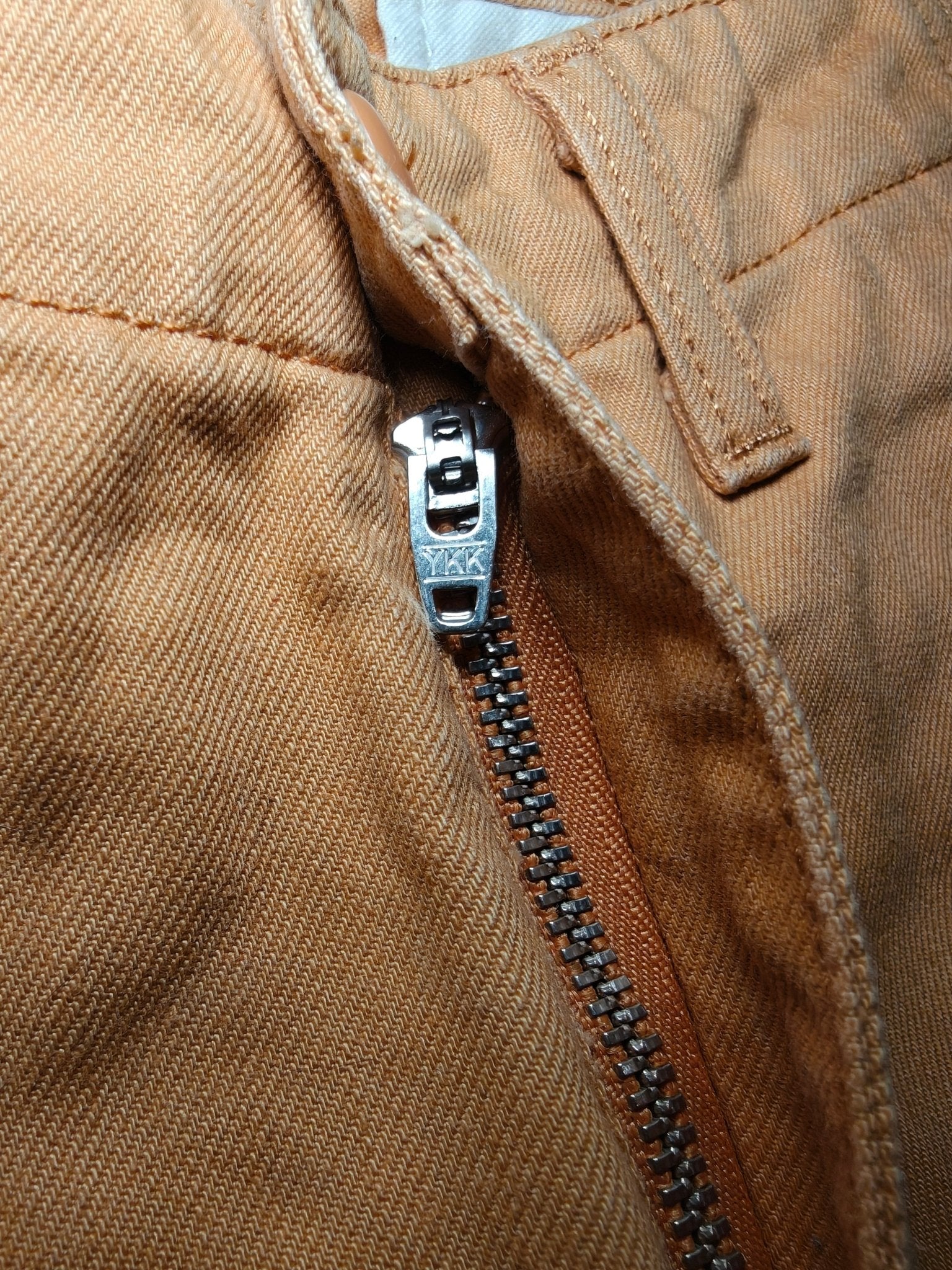 Women Carhartt X' Club Pant Camel Slim W26 L32 (EU 36/S) Jeans