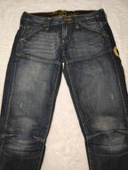Women G - Star RAW Elwood Heritage Dark Blue Slim W26 L32 (EU 36/S) Jeans