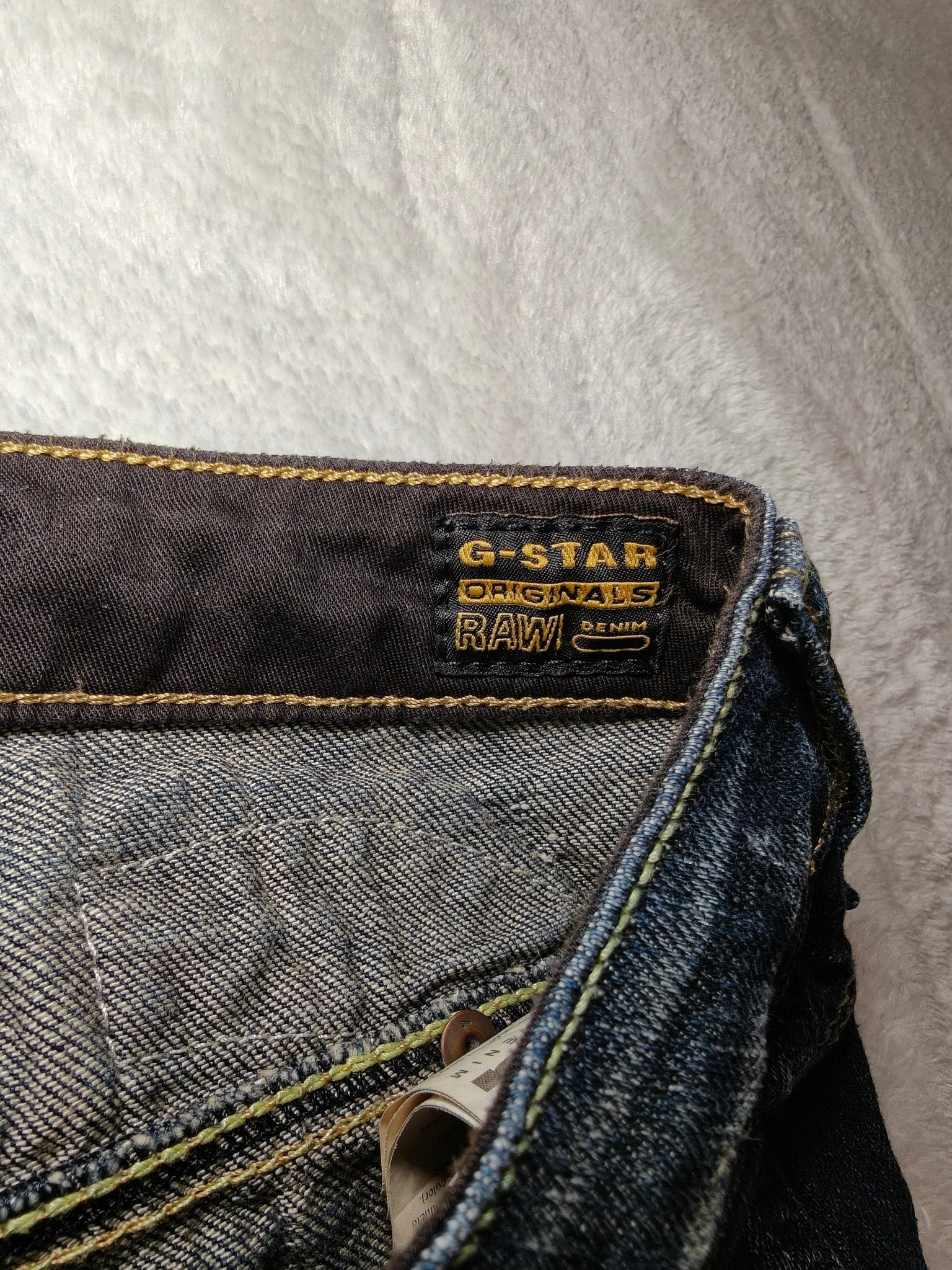 Women G - Star RAW Elwood Heritage Dark Blue Slim W26 L32 (EU 36/S) Jeans