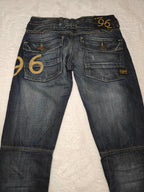 Women G - Star RAW Elwood Heritage Dark Blue Slim W26 L32 (EU 36/S) Jeans