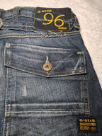 Women G - Star RAW Elwood Heritage Dark Blue Slim W26 L32 (EU 36/S) Jeans