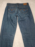 Women’s Levi’s Demi Curve Jeans Blue Faded Skinny W28 L32 (EU 38/M)